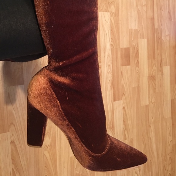 Brown Suede Boots - Picture 2 of 5